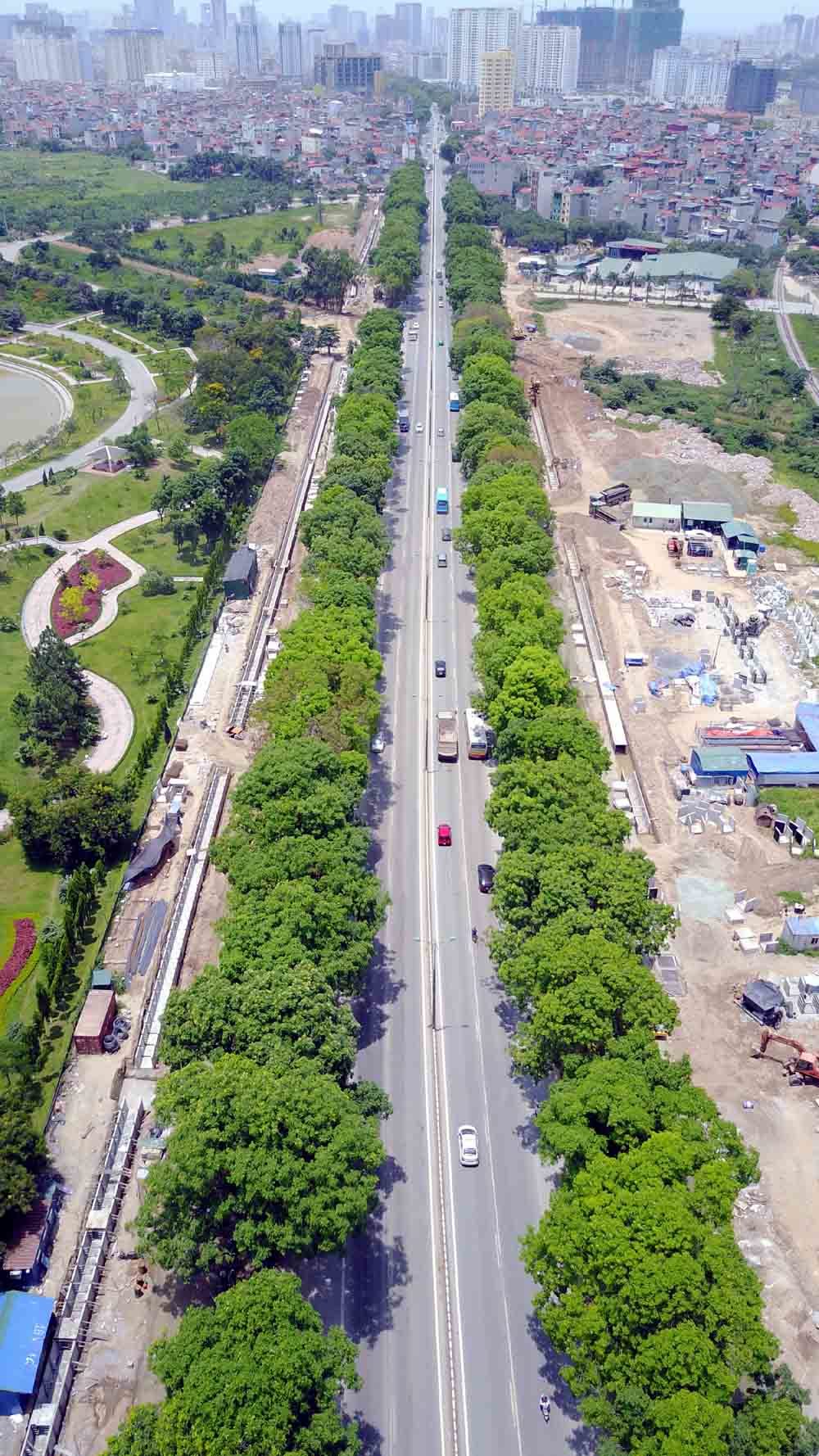 Video ảnh Hà Nội: Đường nghìn tỷ khác lạ sau 1 năm khai tử hàng cổ thụ