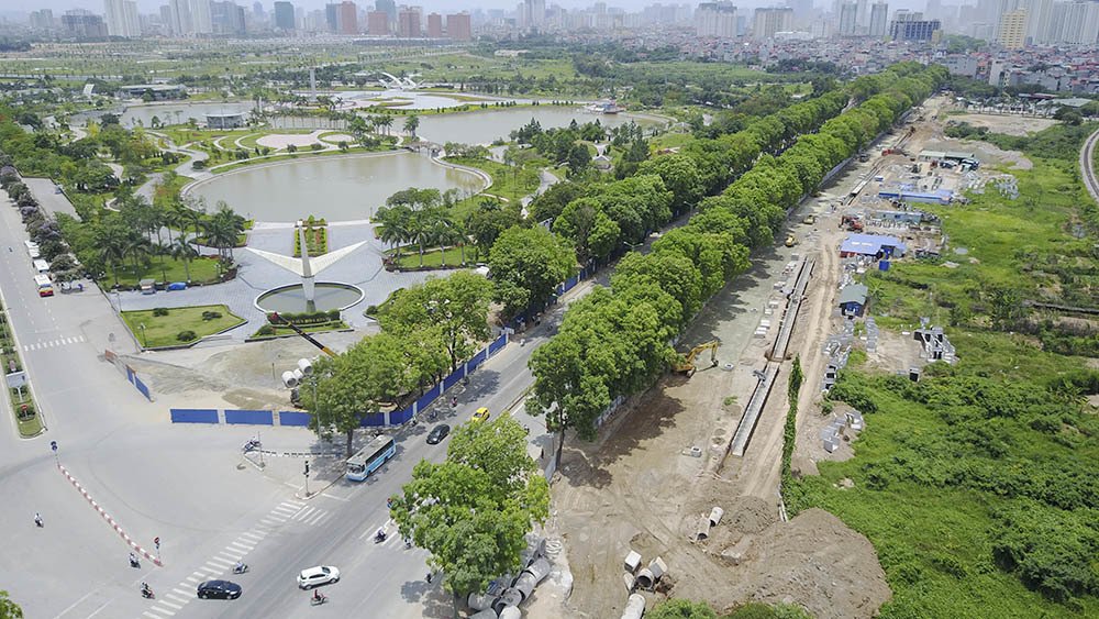 Video ảnh Hà Nội: Đường nghìn tỷ khác lạ sau 1 năm khai tử hàng cổ thụ