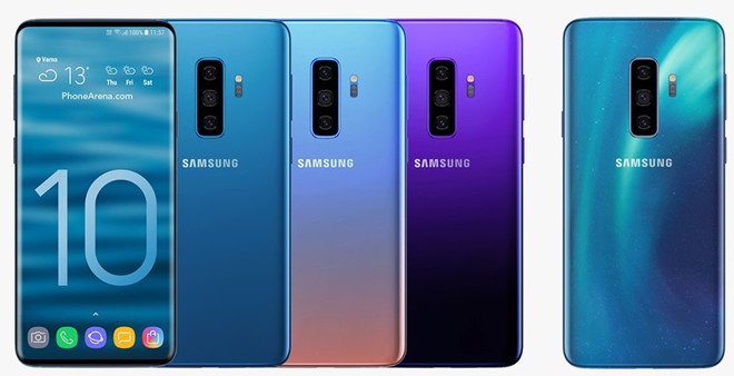 Galaxy S10 ra mắt đầu năm 2019 cùng Galaxy F màn gập