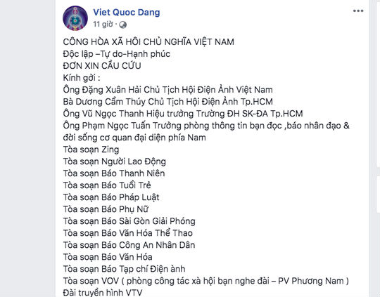 Công an Cần Thơ lên tiếng về thông tin giảng viên Trường ĐH Sân khấu Điện ảnh tố bị đánh