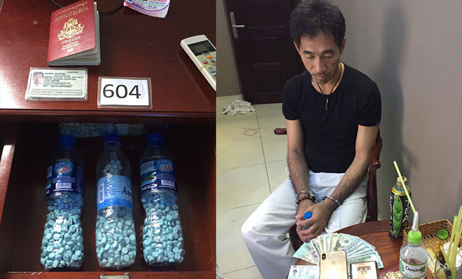 Bắt người đàn ông Campuchia phân phối ma túy ở Sài Gòn