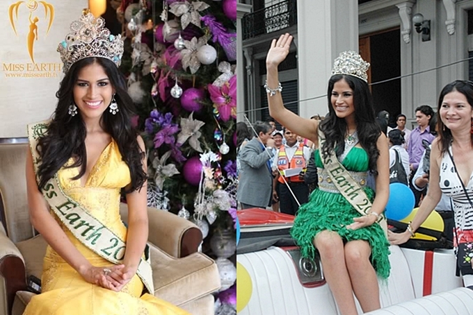 Vương miện của Phương Khánh và các hoa hậu quốc tế được dùng thế nào?