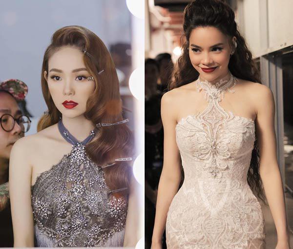 Cùng diện chung quần áo, Hà Hồ chân dài hơn nhưng không ít lần bại trận trước Minh Hằng