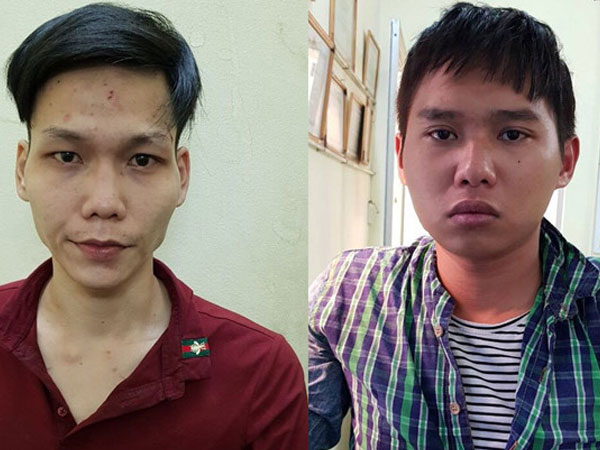 Hai tên cướp xịt hơi cay vào cảnh sát khi bị truy đuổi