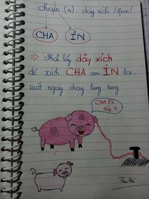 Những bí kíp học bá đạo, có 1-0-2 được giới trẻ truyền nhau: Hết lập facebook cho Nam Cao đến học tiếng Anh bằng tranh vẽ