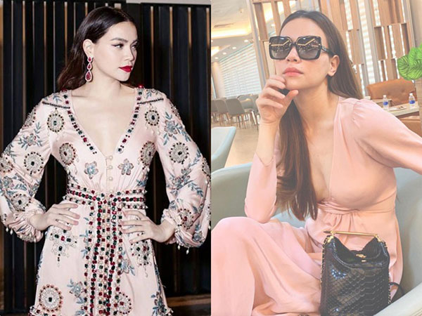 Hồ Ngọc Hà mặc váy cổ V sâu lộ dấu vết miếng dán ngực, nhưng đây mới là điểm khiến fan thắc mắc nhất