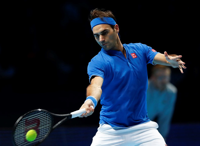 Federer và Anderson vào bán kết ATP Finals