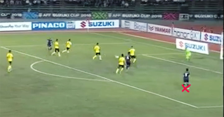 Hậu vệ biên là tử huyệt của đội tuyển Malaysia