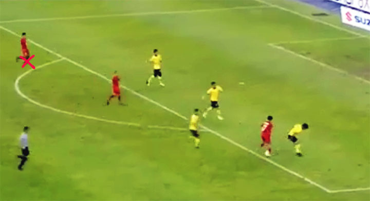 Hậu vệ biên là tử huyệt của đội tuyển Malaysia