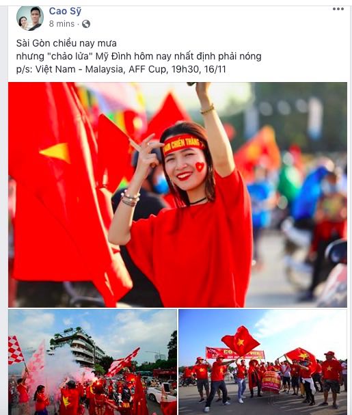 AFF Cup: Fan Việt nhuộm đỏ Facebook trước trận Việt Nam - Malaysia