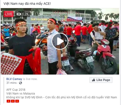 AFF Cup: Fan Việt nhuộm đỏ Facebook trước trận Việt Nam - Malaysia