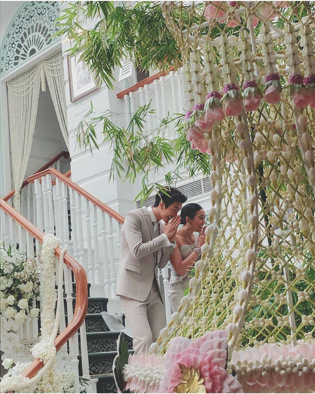 Đám cưới cặp quyền lực nhất Tbiz Push Puttichai và Jooy: Hôn lễ truyền thống siêu sang, dàn phù dâu phù rể khủng