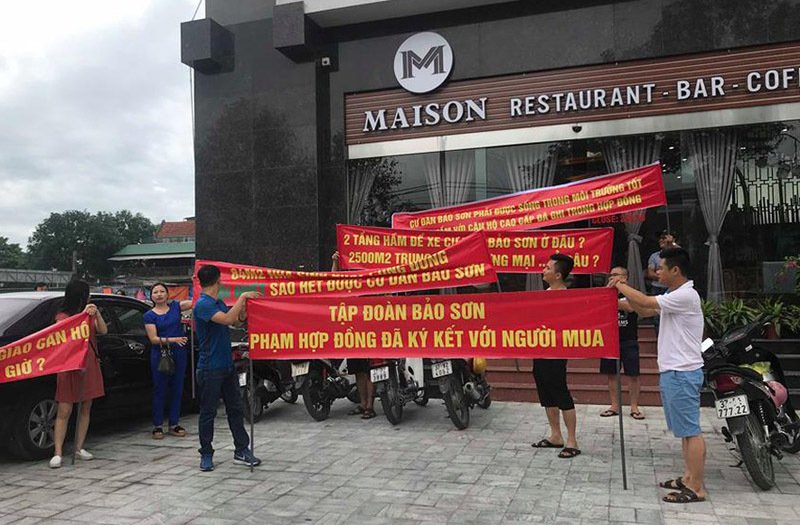 Cư dân Bảo Sơn 31 tầng đồng loạt treo biển bán nhà