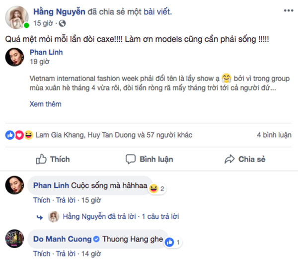 Vietnam International Fashion Week tiếp tục bị loạt người mẫu tố chậm tiền: Thu/Đông đã qua mà catxe mùa Xuân/Hè vẫn chưa thấy!