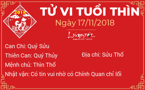 Tử vi Thứ 7 ngày 17/11/2018 của 12 con giáp: Mão có Thực Thần chiếu cố, Dần bị vận đen bám vào người