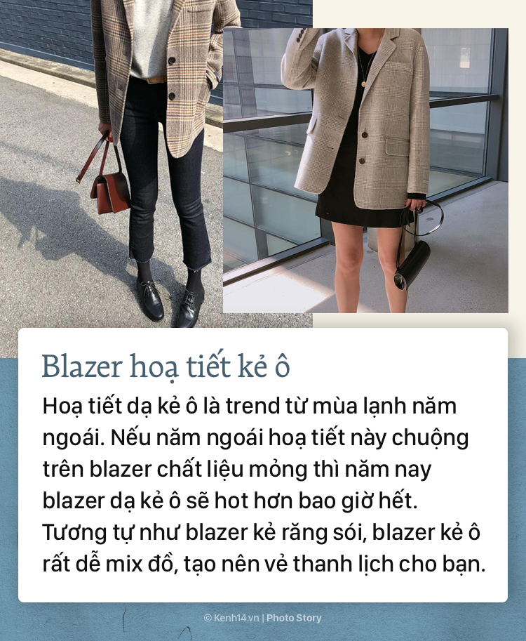 Những mẫu blazer cực phẩm mà cô nàng nào cũng nên sở hữu cho mùa thu đông năm nay