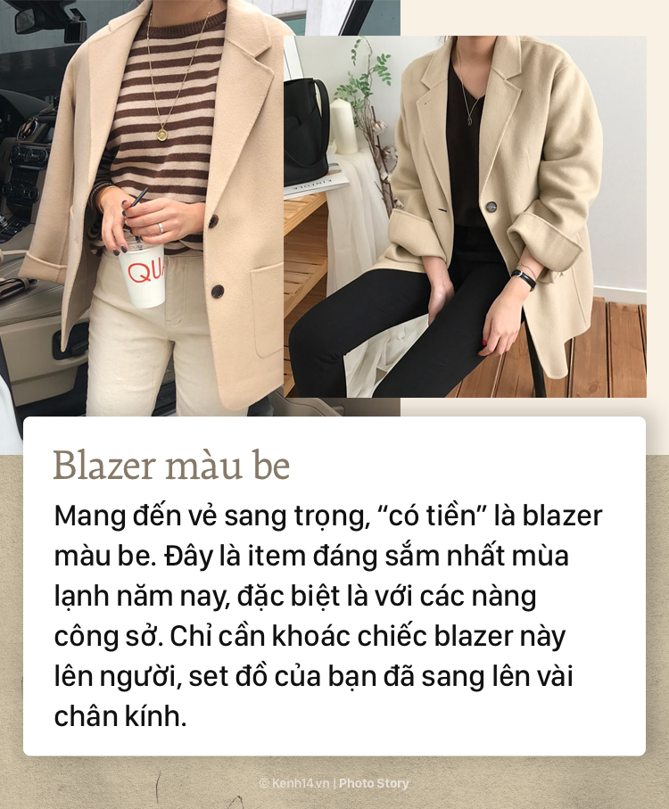 Những mẫu blazer cực phẩm mà cô nàng nào cũng nên sở hữu cho mùa thu đông năm nay