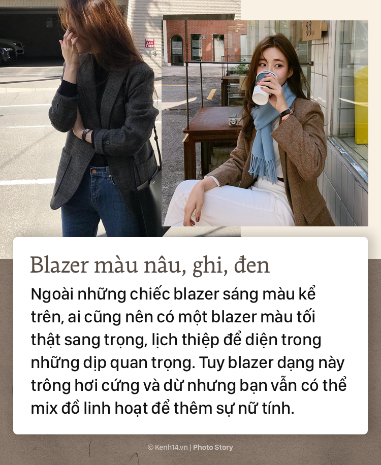 Những mẫu blazer cực phẩm mà cô nàng nào cũng nên sở hữu cho mùa thu đông năm nay