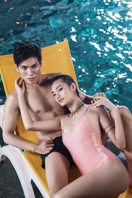 Học trò Minh Hằng - Thanh Hằng - Võ Hoàng Yến đốt mắt với bộ ảnh bikini đầy ướt át