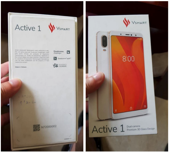 Hình ảnh điện thoại Vsmart của Vingroup trên mạng có thể chỉ là giả mạo