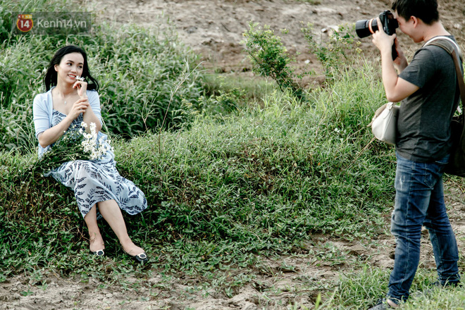 Vườn cúc hoạ mi ở Hà Nội thất thủ cuối tuần: 1 mét vuông có chục nhiếp ảnh gia và mẫu