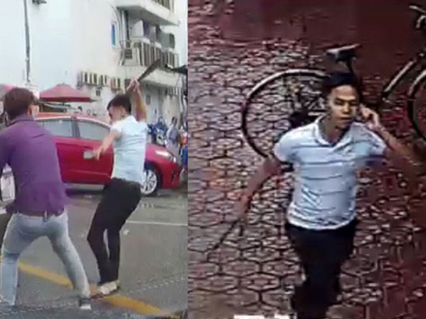 Vụ người đi xe máy chặt tay tài xế ô tô: Lộ diện hình ảnh hung thủ Vụ người đi xe máy chặt tay tài xế ô tô: Lộ diện hình ảnh hung thủ