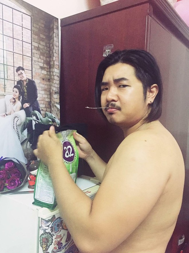 Thanh niên 6 múi bể dáng vì tăng vèo vèo 20kg sau khi kết hôn, biết lý do ai cũng giật mình