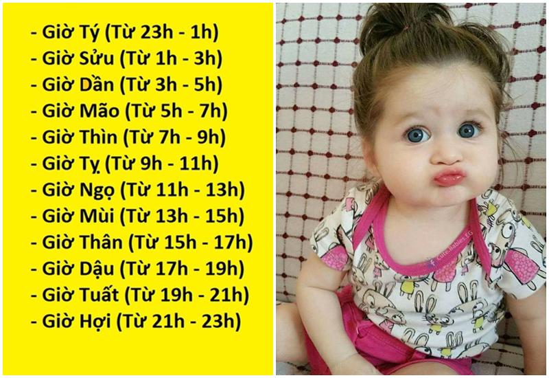 Trẻ sinh giờ này thì cuộc đời sẽ toàn gặp may mắn, công thành danh toại