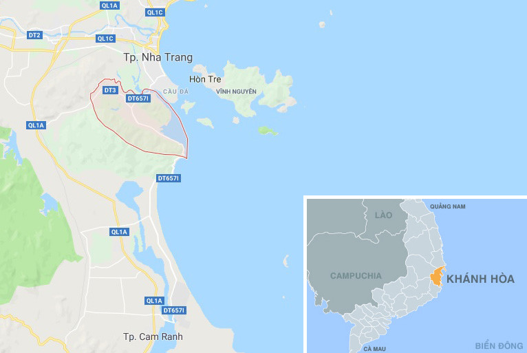 Cảnh tan hoang ở làng chài phố biển Nha Trang sau trận lở núi