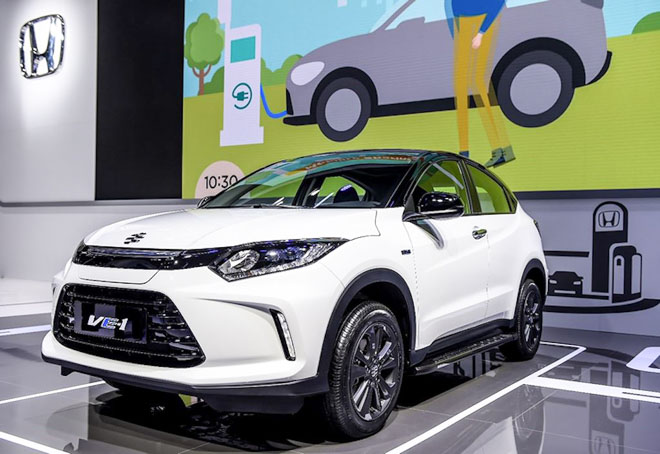 Cận cảnh phiên bản chạy điện của Honda HR-V vừa ra mắt Cận cảnh phiên bản chạy điện của Honda HR-V vừa ra mắt