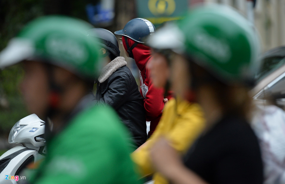 Phố phường Hà Nội trong ngày lạnh 19 độ C