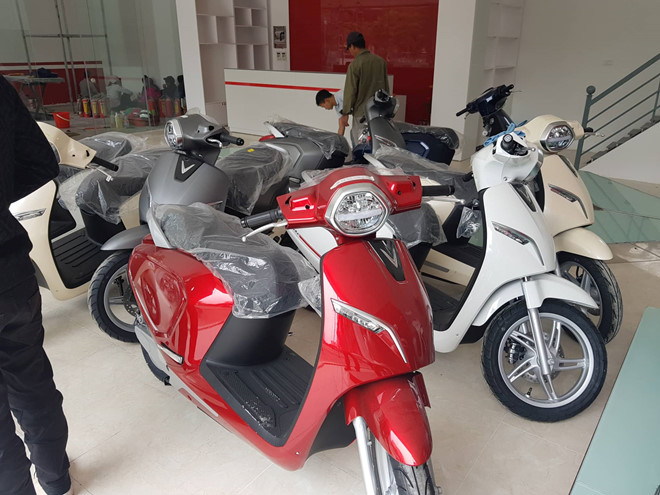 Xe máy điện VinFast Klara về đại lý, chuẩn bị mở bán