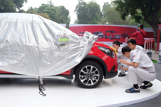 Cận cảnh 5 mẫu ô tô của VinFast trước giờ ra mắt