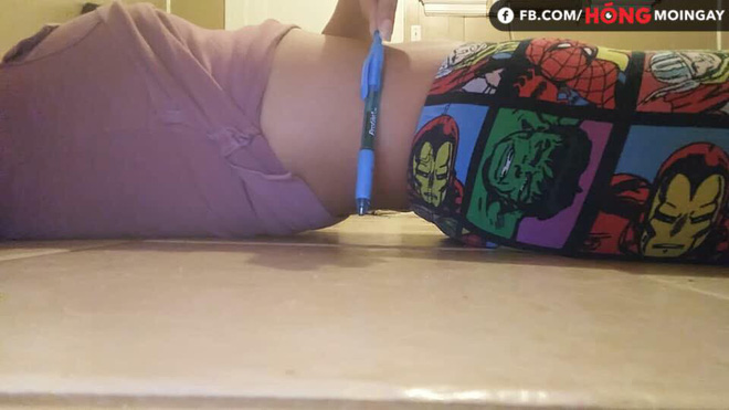 Giới trẻ hào hứng với trào lưu mới đo eo bằng bút