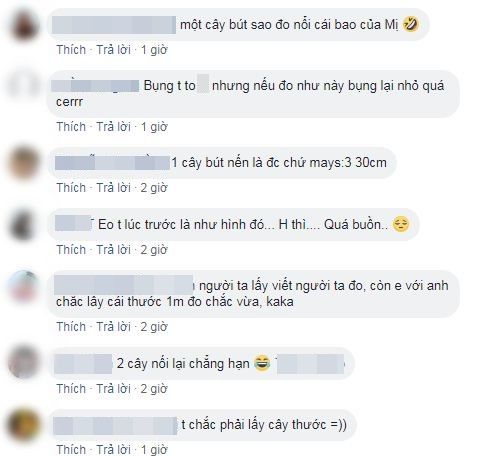 Giới trẻ hào hứng với trào lưu mới đo eo bằng bút