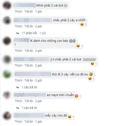 Giới trẻ hào hứng với trào lưu mới đo eo bằng bút