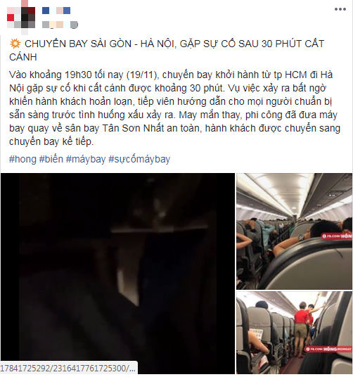 Clip: Hành khách đồng loạt vào tư thế an toàn trên chuyến bay Vietjet nghi gặp sự cố phải bay vòng trên trời rồi quay lại Tân Sơn Nhất