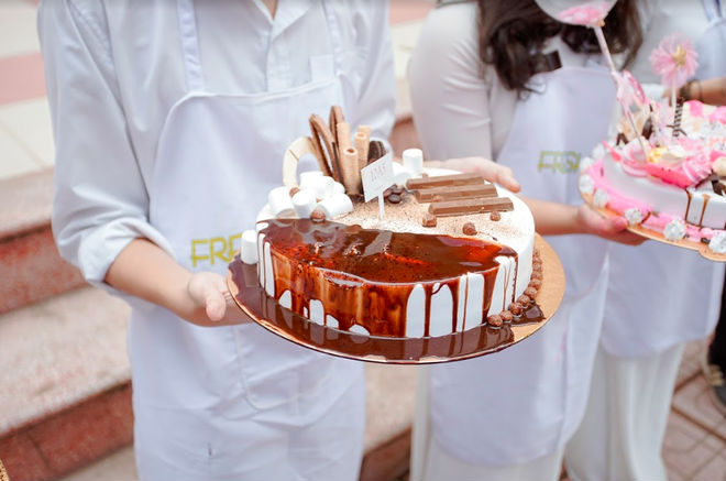 Trường Việt Đức chào mừng ngày 20/11: Đã mắt ngắm dàn nữ sinh xinh ngây ngất trong tà áo dài