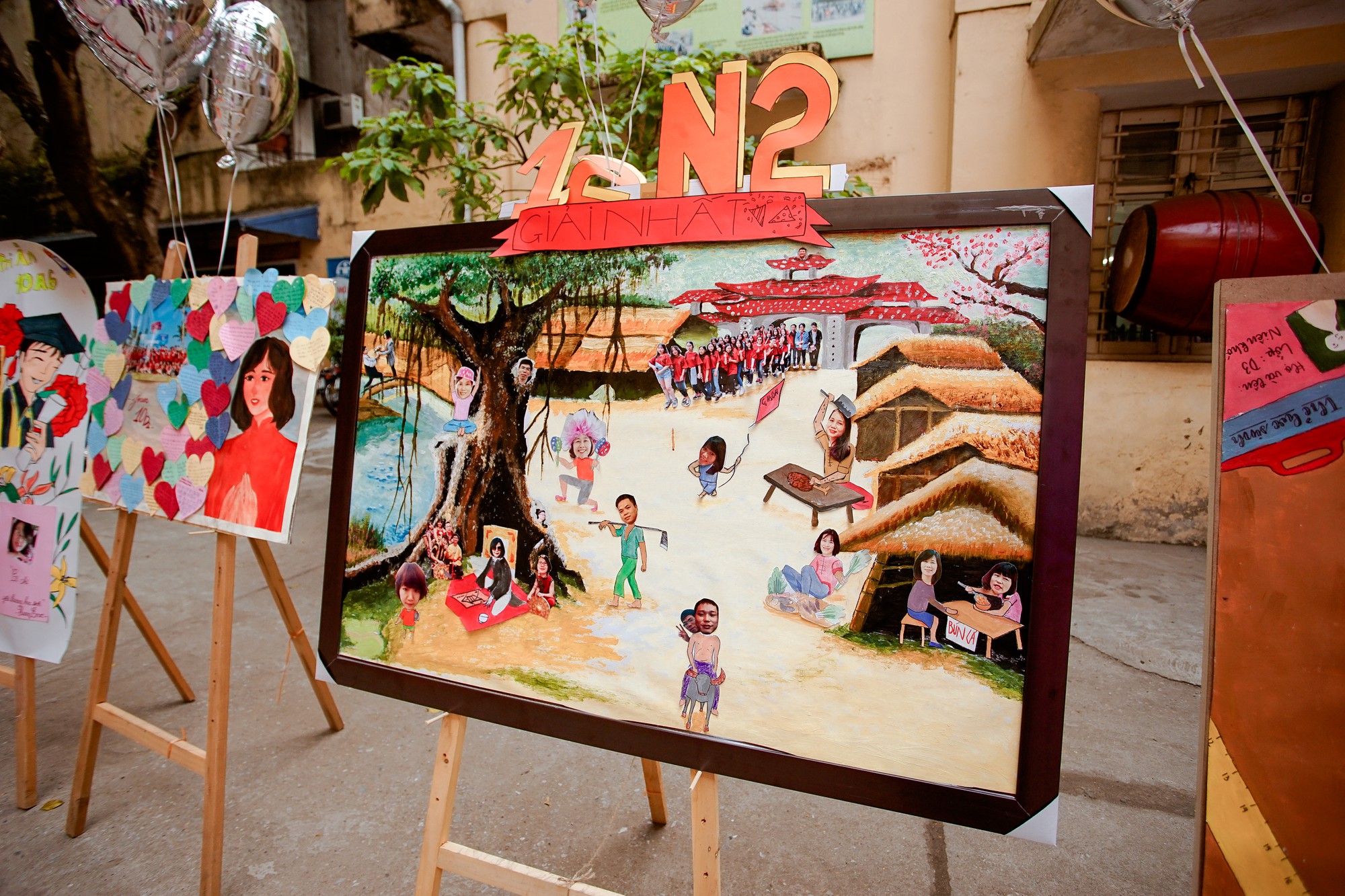 Trường Việt Đức chào mừng ngày 20/11: Đã mắt ngắm dàn nữ sinh xinh ngây ngất trong tà áo dài