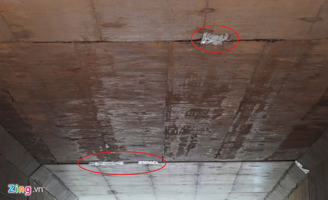 VEC giải thích về nghi vấn chống thấm hầm chui cao tốc bằng băng keo