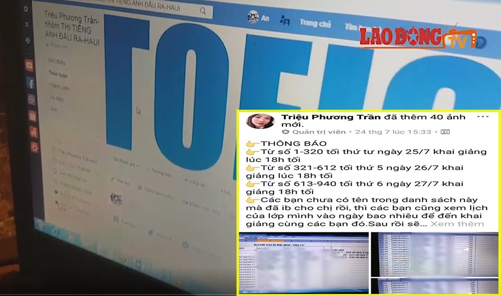Vụ chống trượt ngoại ngữ tại ĐH Công nghiệp: Nhóm kín thoát xác xóa dấu vết, cựu sinh viên lo lắng cho đàn em