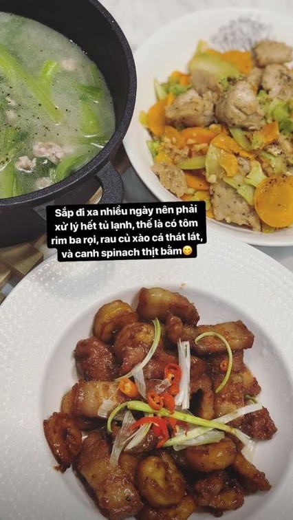 Có ai tự tin như Tóc Tiên: Khoe ảnh loạt món ăn tự làm, lại còn tiện miệng khen mình nấu ngon phát điên