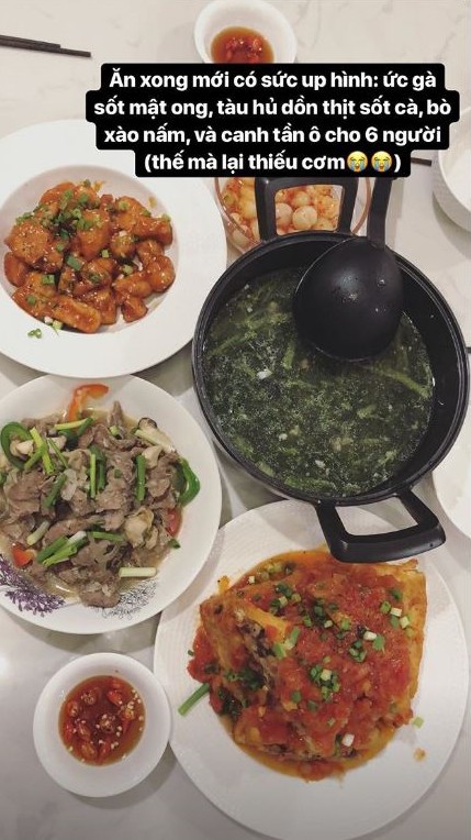 Có ai tự tin như Tóc Tiên: Khoe ảnh loạt món ăn tự làm, lại còn tiện miệng khen mình nấu ngon phát điên