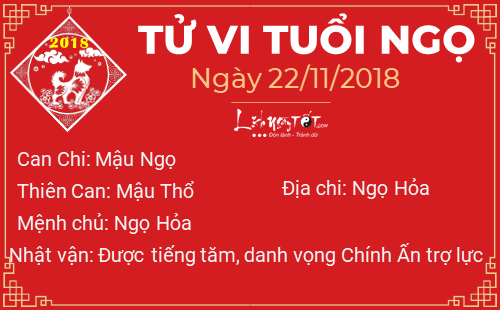 Tử vi Thứ 5 ngày 22/11/2018 của 12 con giáp: Ngọ có tiếng tăm lẫy lừng, Tuất cẩn thật mất tiền hay tài sản