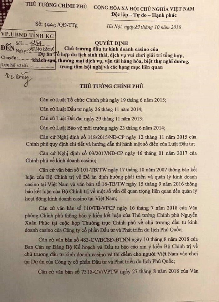 Thu nhập 10 triệu/tháng, người Việt được chơi casino Phú Quốc