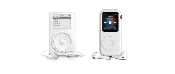 Ốp lưng biến Apple Watch thành iPod Nano