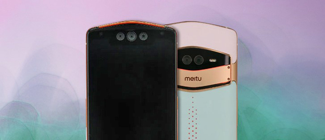 Xuất hiện smartphone có 3 camera selfie nhái Vertu