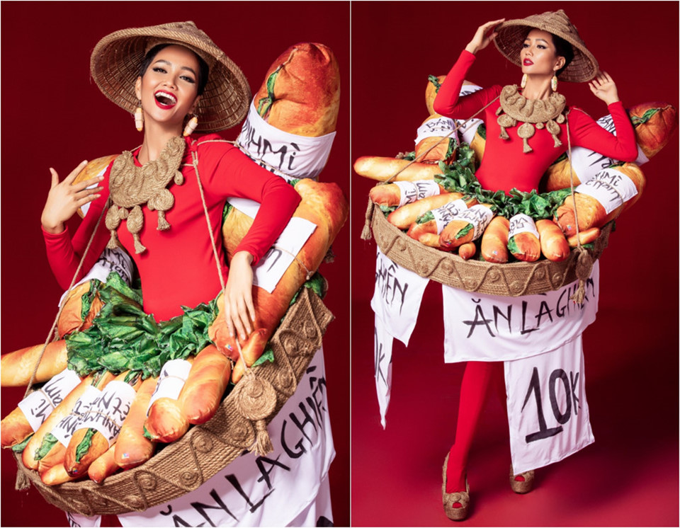 Hoa hậu HHen Niê chính thức công bố sẽ chọn Bánh mì là trang phục dân tộc đi thi Miss Universe năm nay