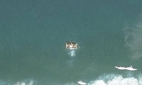 Trung Quốc xây dựng phi pháp trên đá Bông Bay ở Hoàng Sa