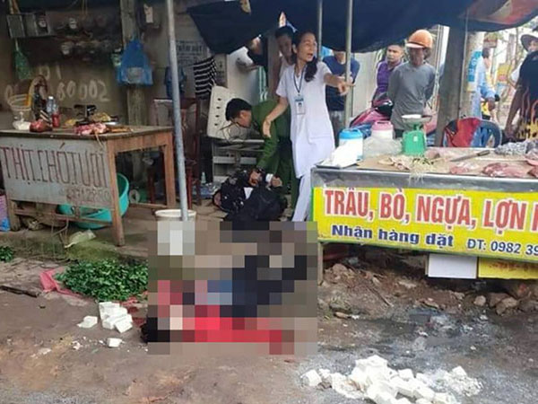 Nghi phạm bắn phụ nữ bán đậu đã chết tại bệnh viện